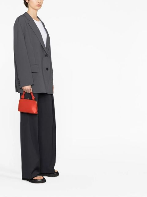 Blazer The Frankie Shop bea w szarym kolorze z elastanu - zdjęcie produktu nr 2