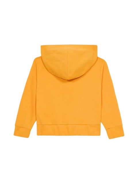 Bluza z kapturem Roberto Cavalli Junior z bawełny w żółtym kolorze - zdjęcie produktu nr 2