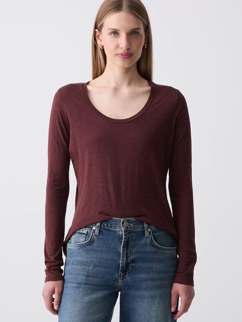 American Vintage longsleeve damski z bawełną - zdjęcie produktu nr 1