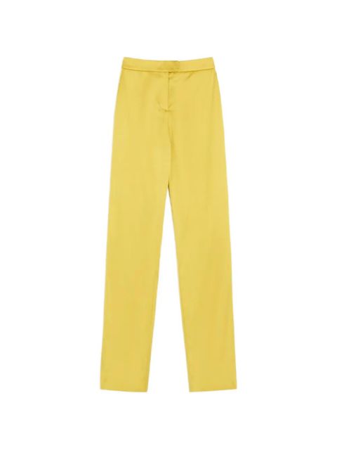 Valentino Garavani Double Duchesse Stretch Trousers - Yellow