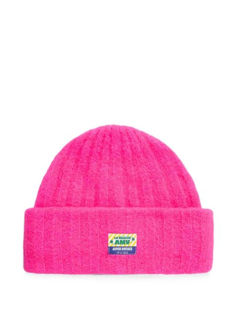 Czapka beanie American vintage vitow w kolorze różowym - zdjęcie produktu nr 1
