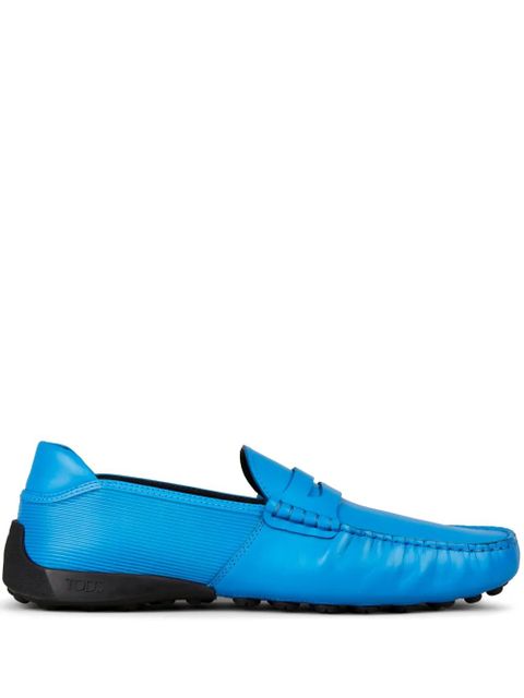 Buty do jazdy na koniu Tod's w kolorze niebieskim z licowej skóry - zdjęcie produktu nr 1