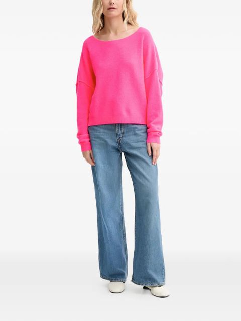Sweter American vintage damsville w kolorze różowym z wełny - zdjęcie produktu nr 2